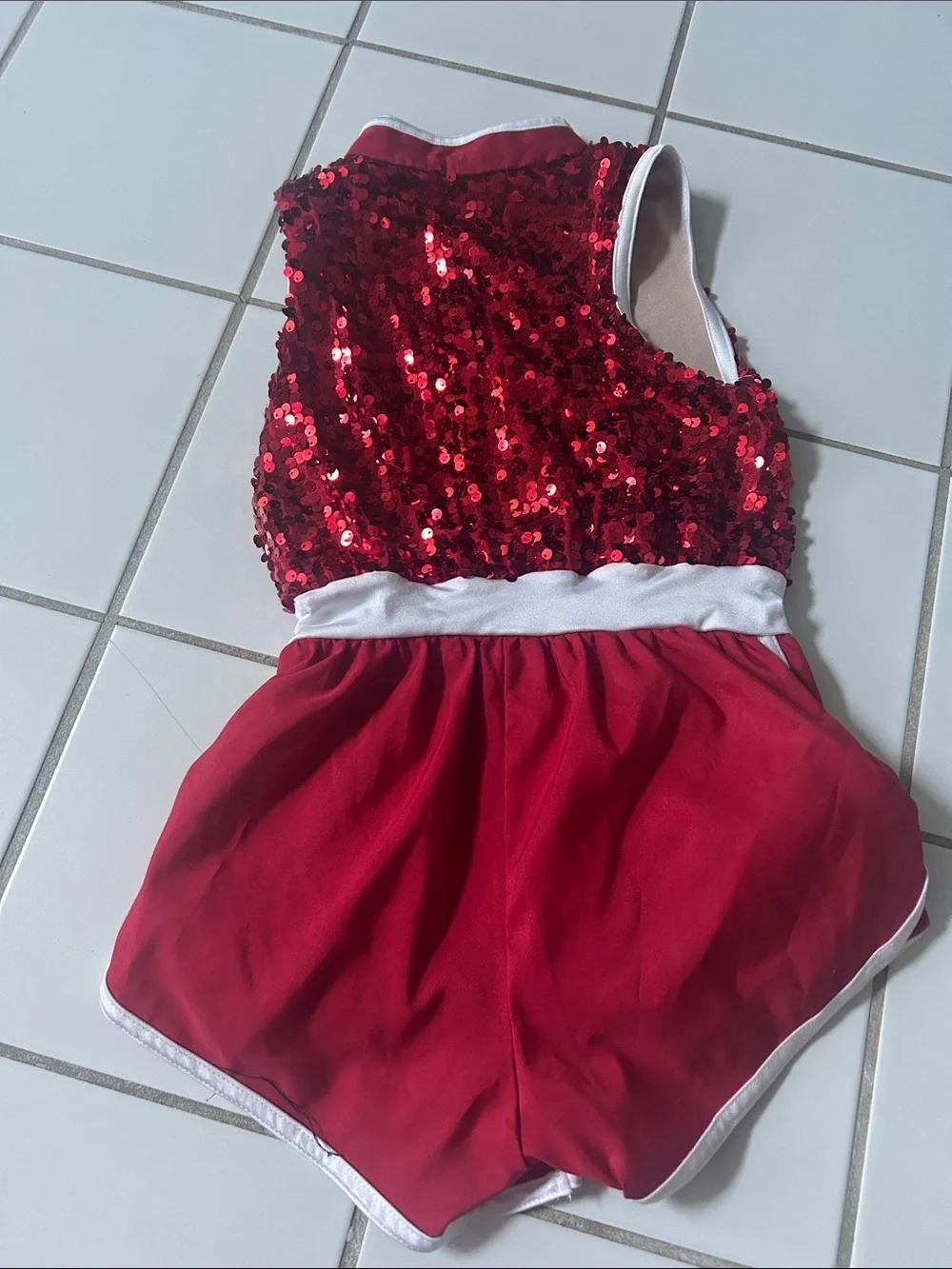 Weissman red sequin